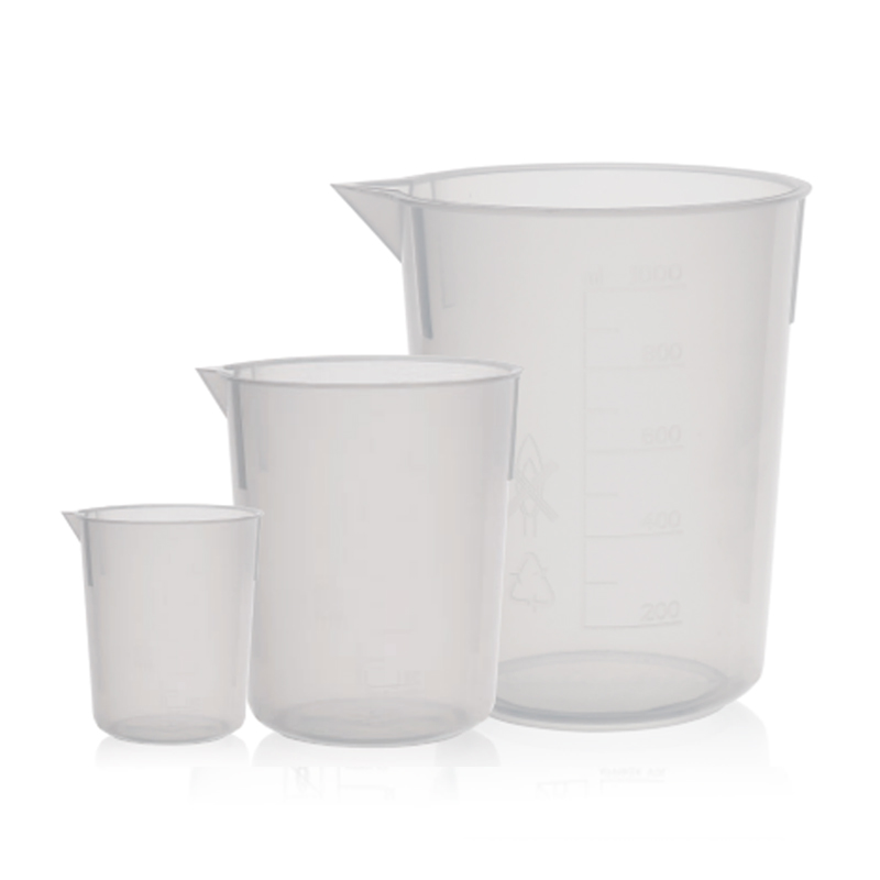 Low Form Beaker with Molded Graduation,  PP Material GBL-5000