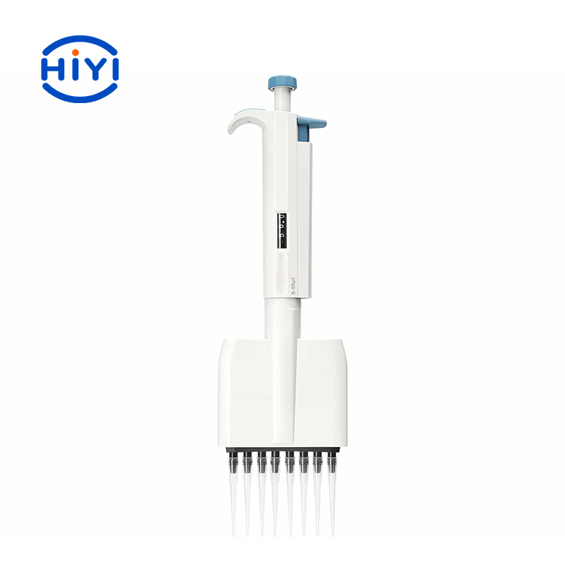TopPette 8-channel Adjustable Volume Mechanical Pipette