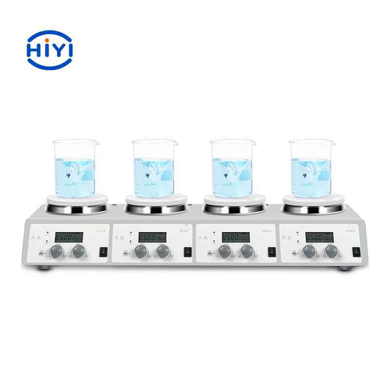 MS-H340-S4 LCD 4-Channel Digital Magnetic Hotplate Stirrer